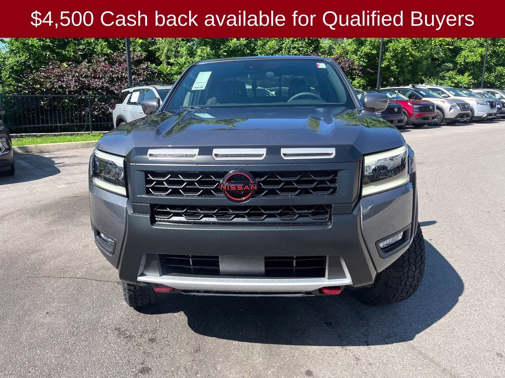 2026 Gun Metallic Nissan Frontier PRO-4X 4X4 Truck