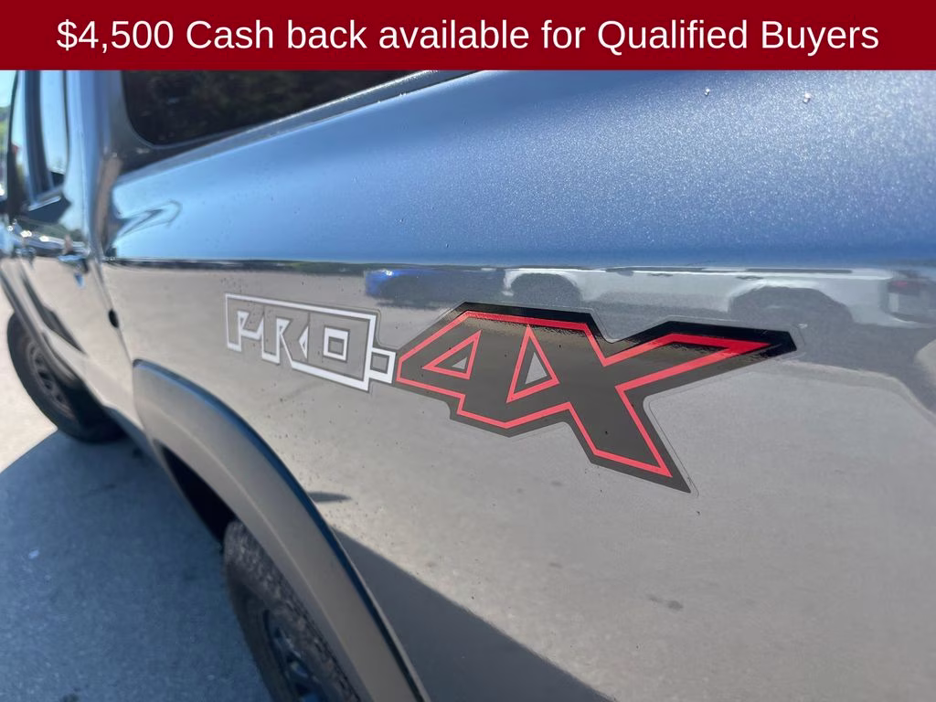 2026 Gun Metallic Nissan Frontier PRO-4X 4X4 Truck