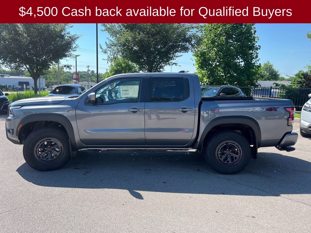 2026 Gun Metallic Nissan Frontier PRO-4X 4X4 Truck