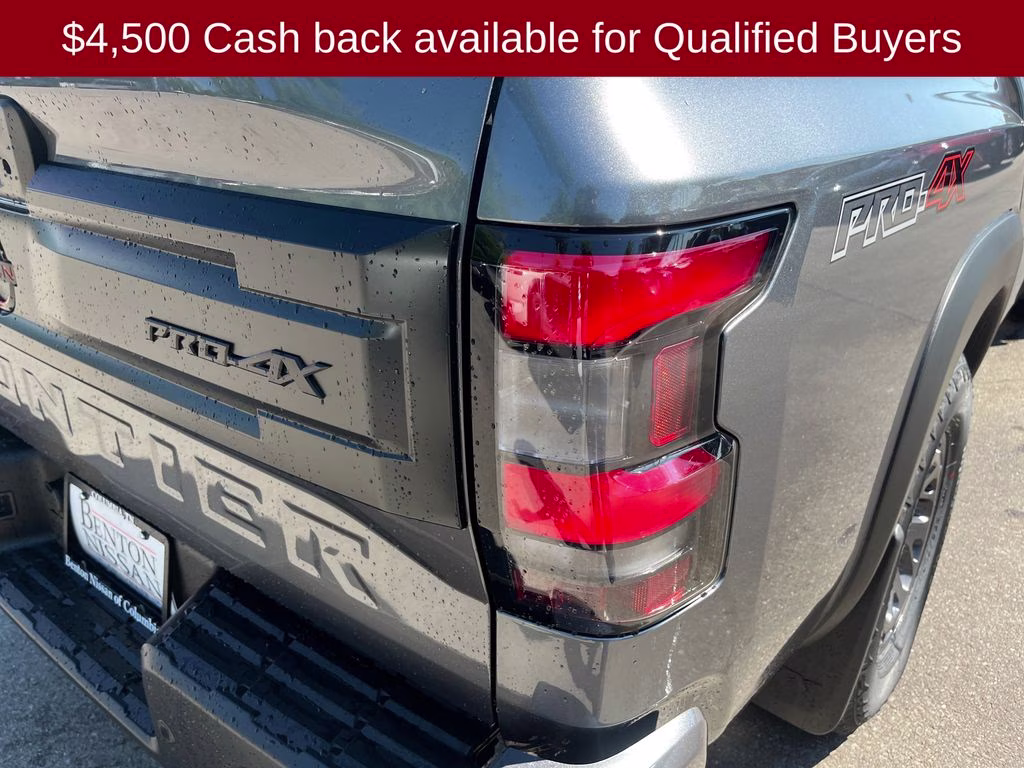 2026 Gun Metallic Nissan Frontier PRO-4X 4X4 Truck