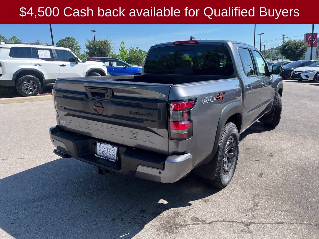 2026 Gun Metallic Nissan Frontier PRO-4X 4X4 Truck