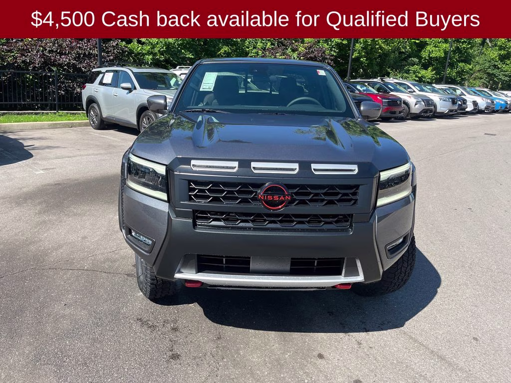 2026 Gun Metallic Nissan Frontier PRO-4X 4X4 Truck