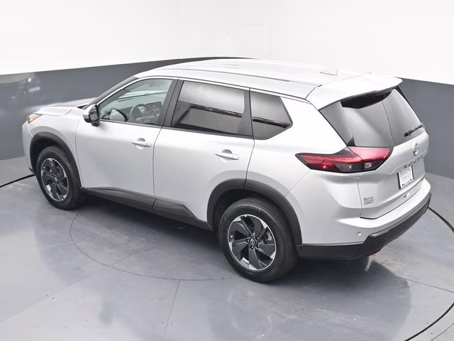 2025 Brilliant Silver Metallic Nissan Rogue SV FWD SUV