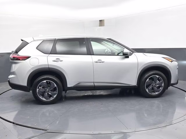 2025 Brilliant Silver Metallic Nissan Rogue SV FWD SUV