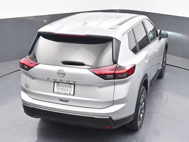 2025 Brilliant Silver Metallic Nissan Rogue SV FWD SUV
