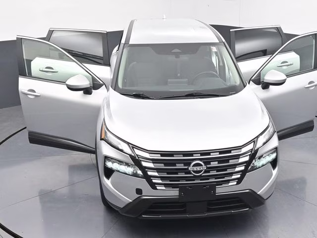 2025 Brilliant Silver Metallic Nissan Rogue SV FWD SUV