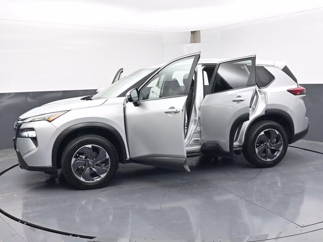 2025 Brilliant Silver Metallic Nissan Rogue SV FWD SUV