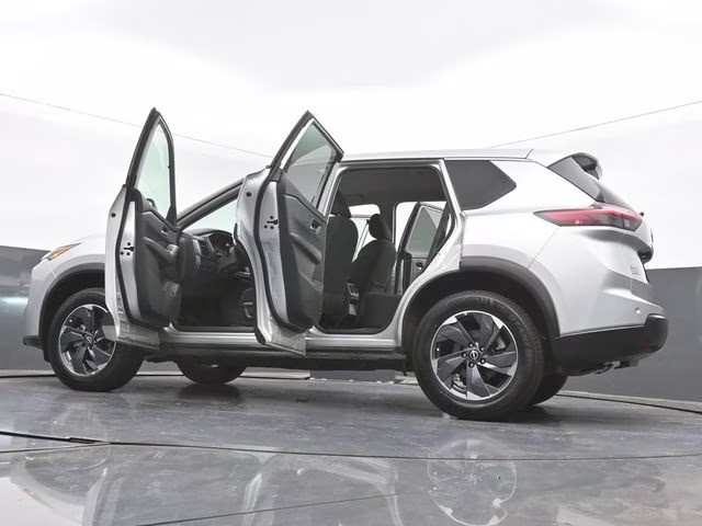 2025 Brilliant Silver Metallic Nissan Rogue SV FWD SUV