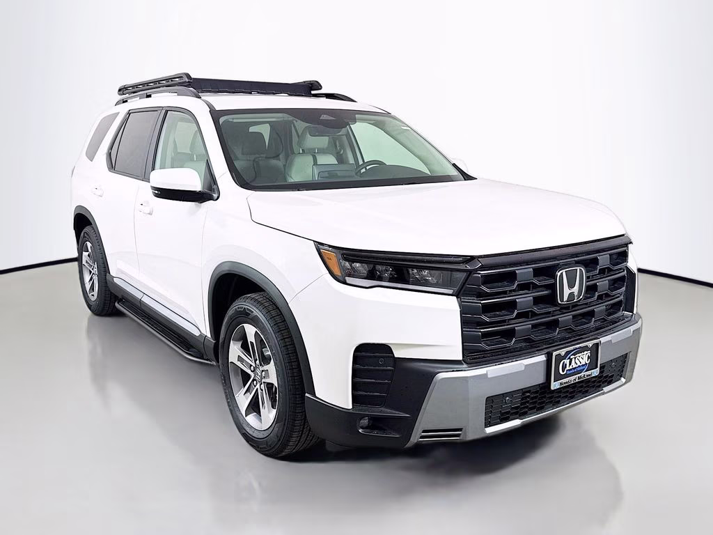 2026 Platinum White Pearl Honda Pilot EX-L FWD SUV