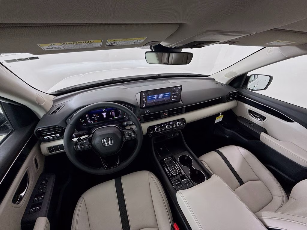 2026 Platinum White Pearl Honda Pilot EX-L FWD SUV