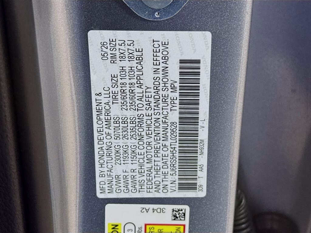 2026 Solar Silver Metallic Honda CR-V Hybrid Sport FWD SUV