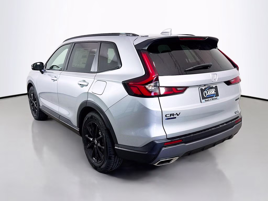 2026 Solar Silver Metallic Honda CR-V Hybrid Sport FWD SUV