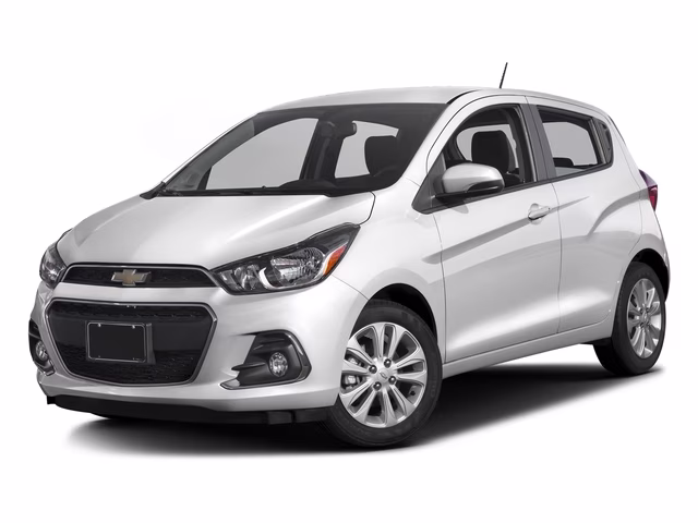 2016 Summit White Chevrolet Spark 1LT FWD Hatchback