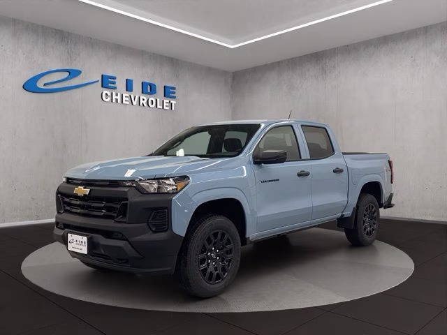 2026 Snowdrift Metallic Chevrolet Colorado Work Truck 4X4 Truck