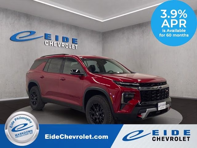 2026 Radiant Red Tintcoat Chevrolet Traverse Z71 AWD SUV