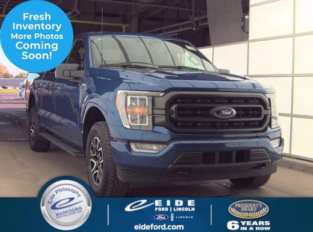 2023 Atlas Blue Metallic Ford F-150 XLT 4X4 Truck