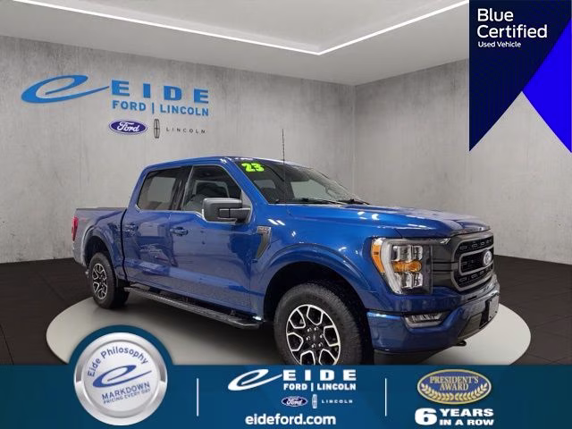 2023 Atlas Blue Metallic Ford F-150 XLT 4X4 Truck