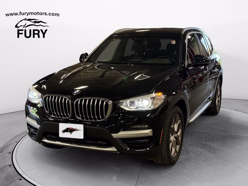 2021 Jet Black BMW X3 xDrive30i AWD SUV