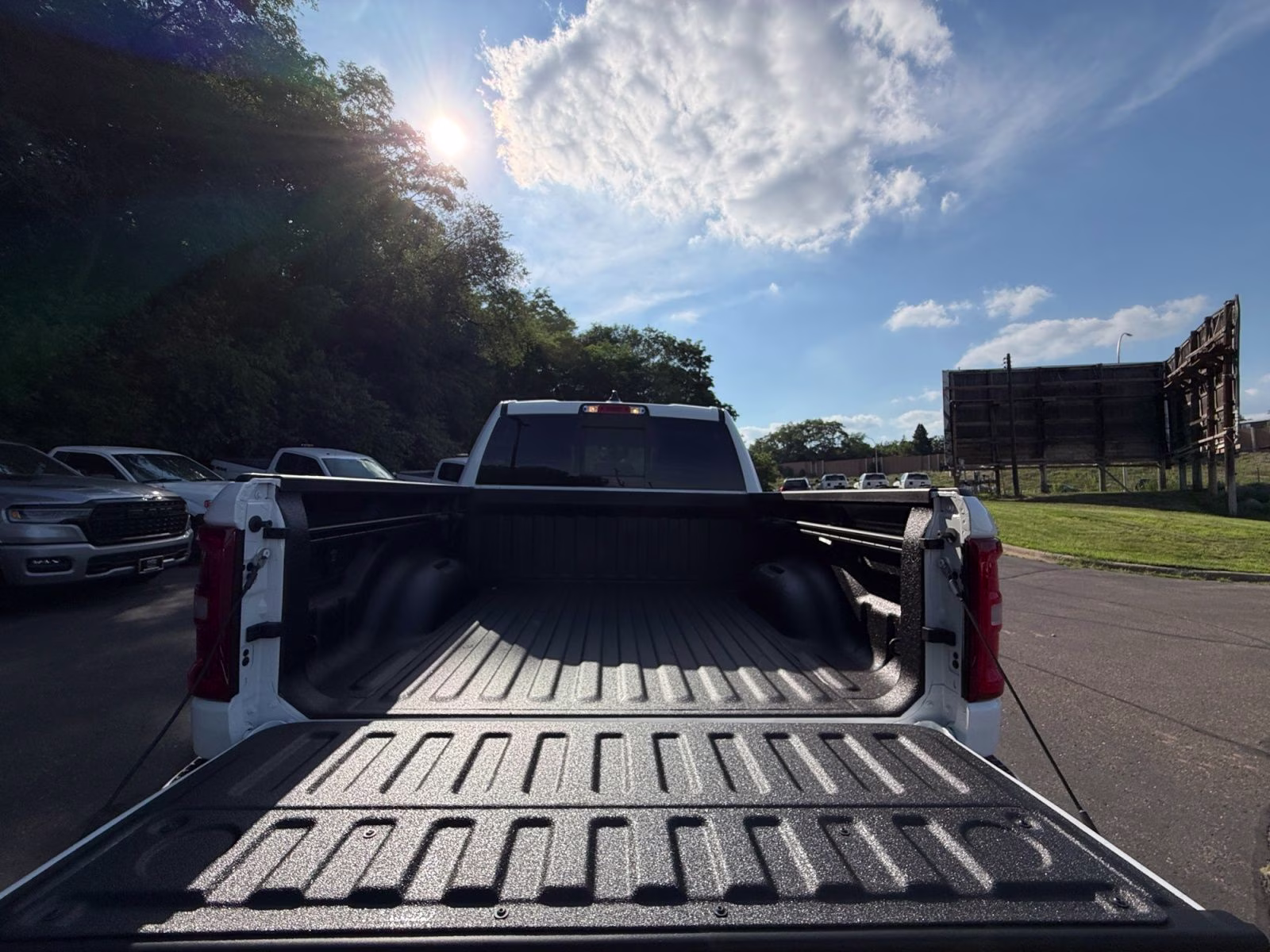 2026 Bright White Clearcoat Ram 1500 Laramie 4X4 Truck