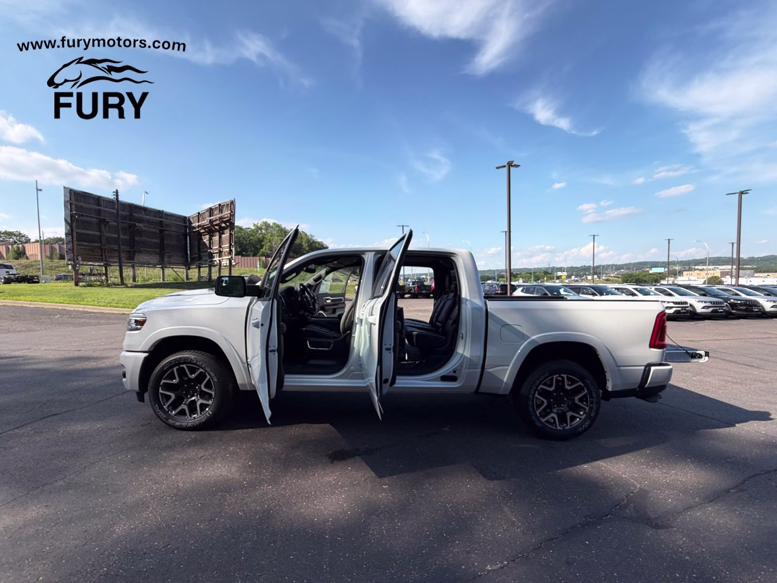 2026 Bright White Clearcoat Ram 1500 Laramie 4X4 Truck