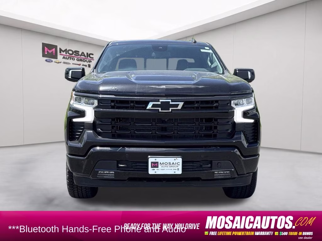 2026 Black Chevrolet Silverado 1500 RST 4X4 Truck