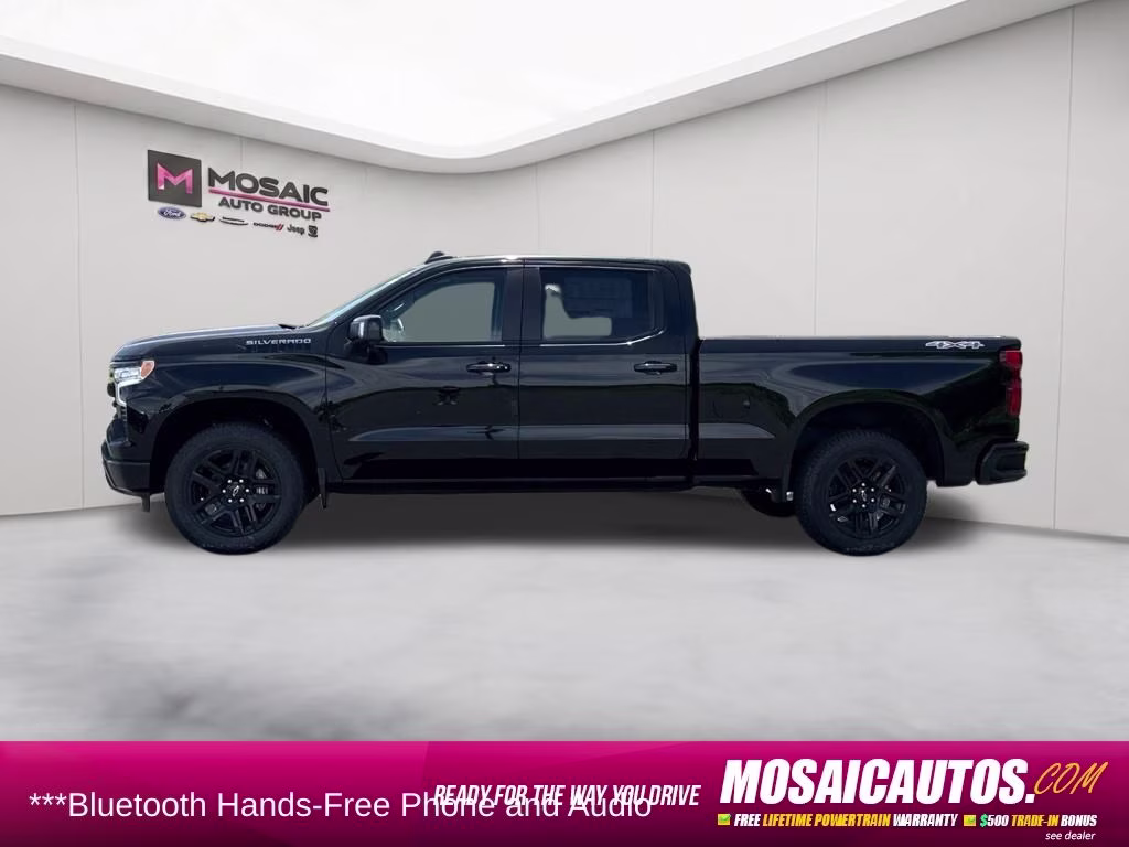 2026 Black Chevrolet Silverado 1500 RST 4X4 Truck