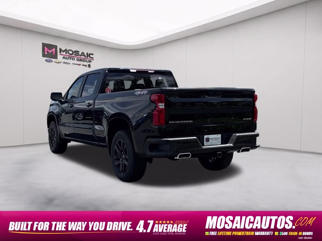 2026 Black Chevrolet Silverado 1500 RST 4X4 Truck