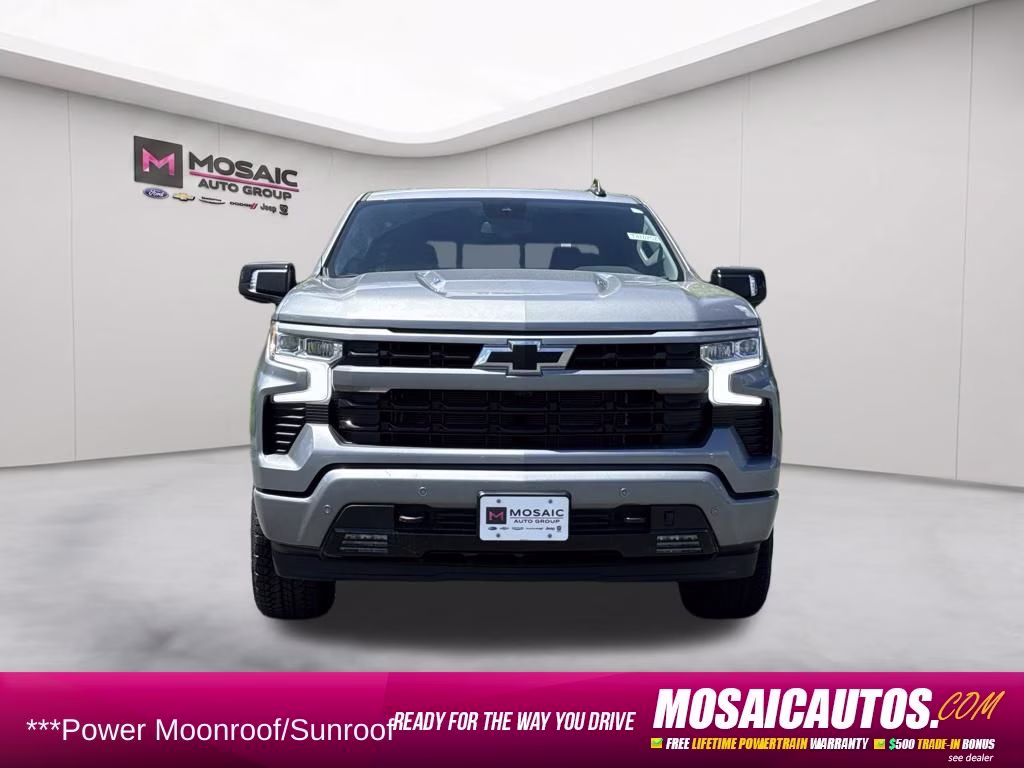 2026 Sterling Gray Metallic Chevrolet Silverado 1500 RST 4X4 Truck