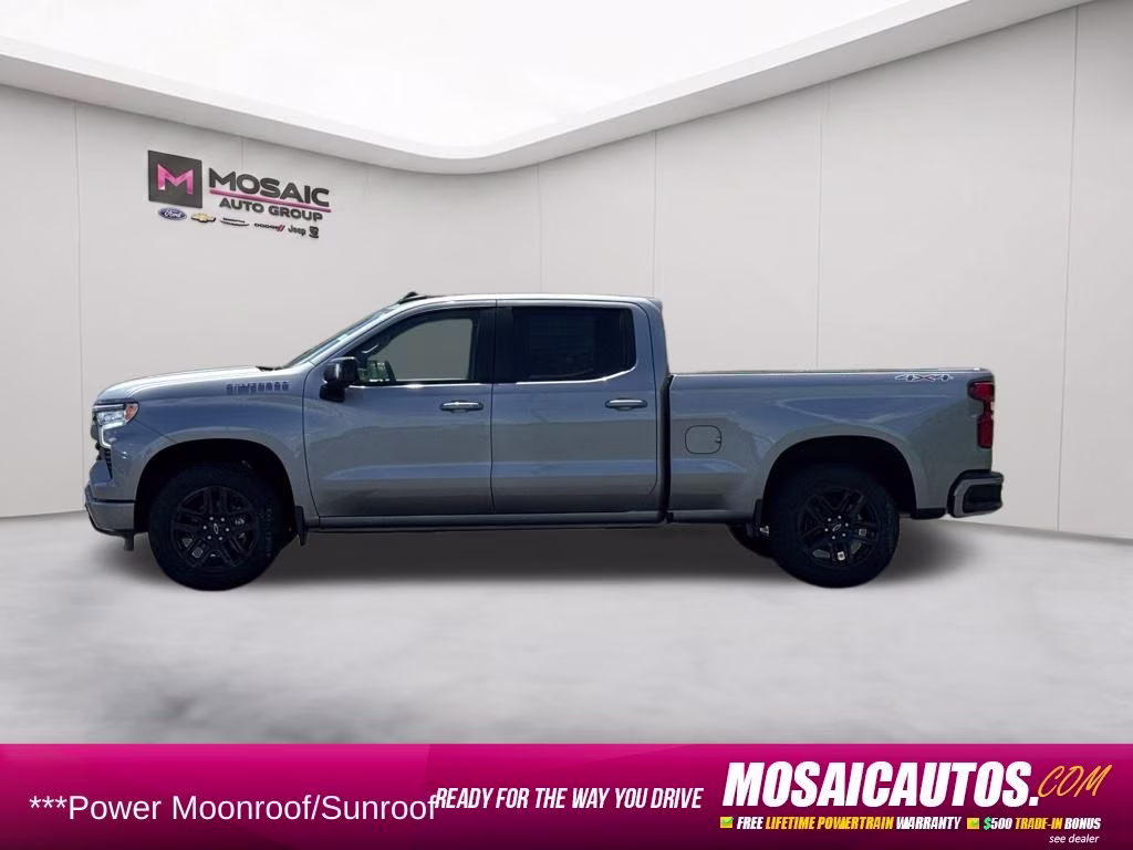 2026 Sterling Gray Metallic Chevrolet Silverado 1500 RST 4X4 Truck