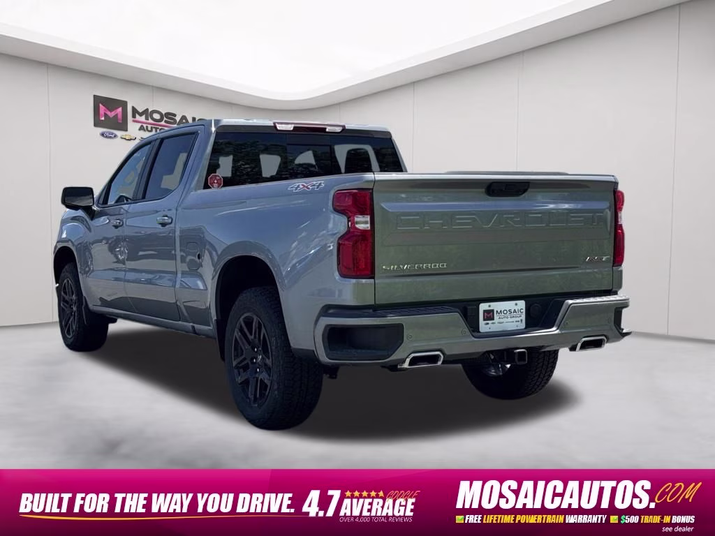2026 Sterling Gray Metallic Chevrolet Silverado 1500 RST 4X4 Truck