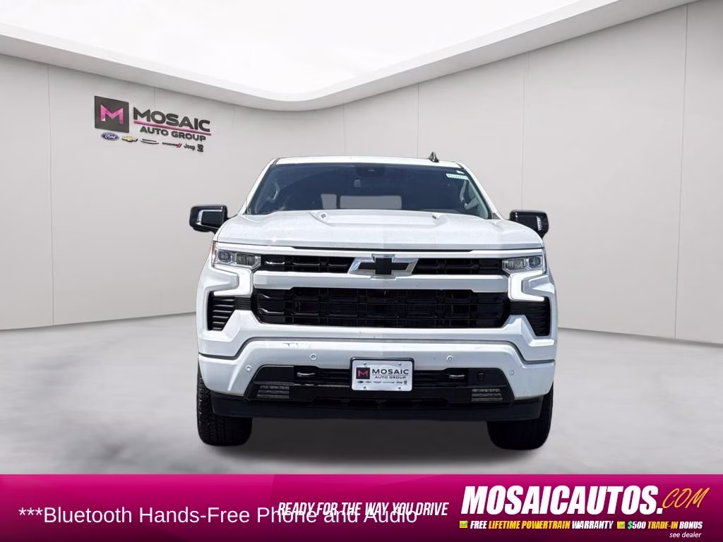 2026 Summit White Chevrolet Silverado 1500 RST 4X4 Truck