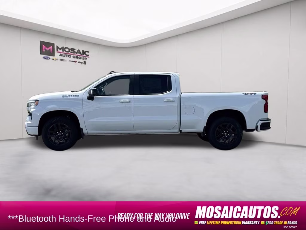 2026 Summit White Chevrolet Silverado 1500 RST 4X4 Truck
