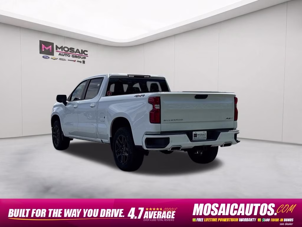 2026 Summit White Chevrolet Silverado 1500 RST 4X4 Truck