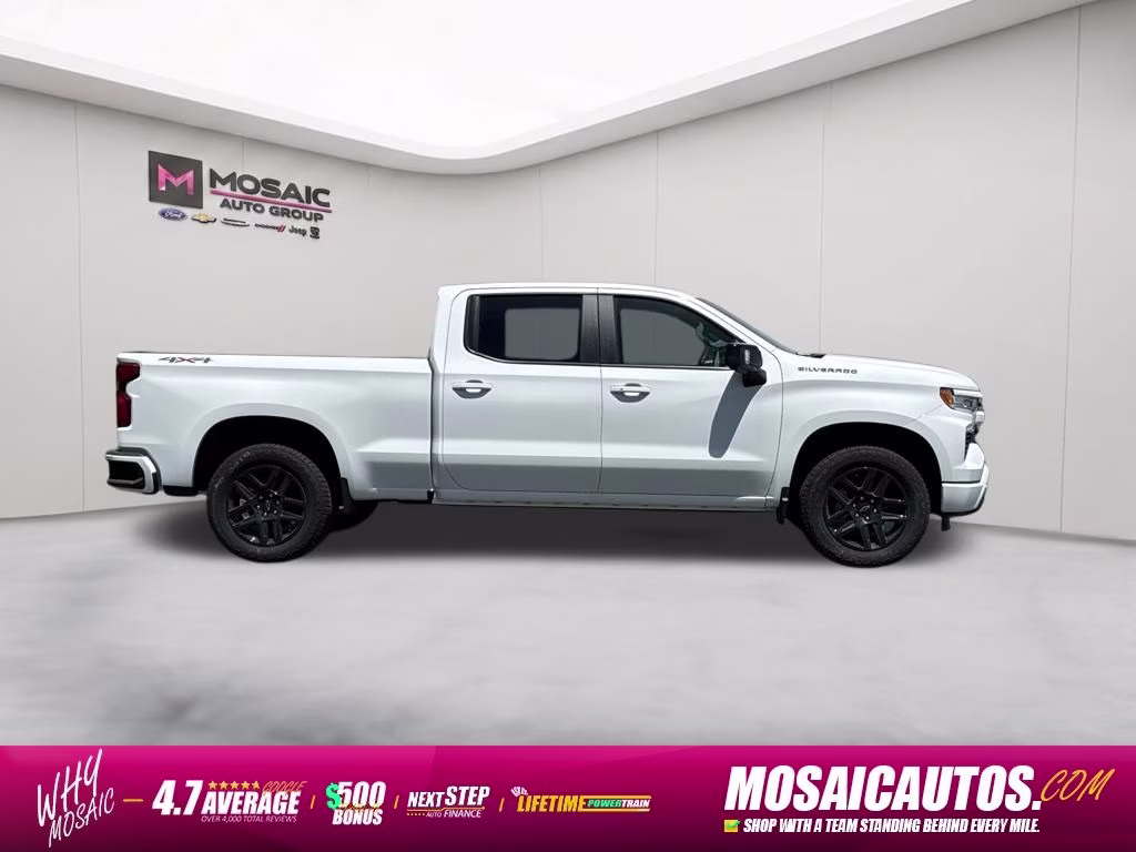 2026 Summit White Chevrolet Silverado 1500 RST 4X4 Truck
