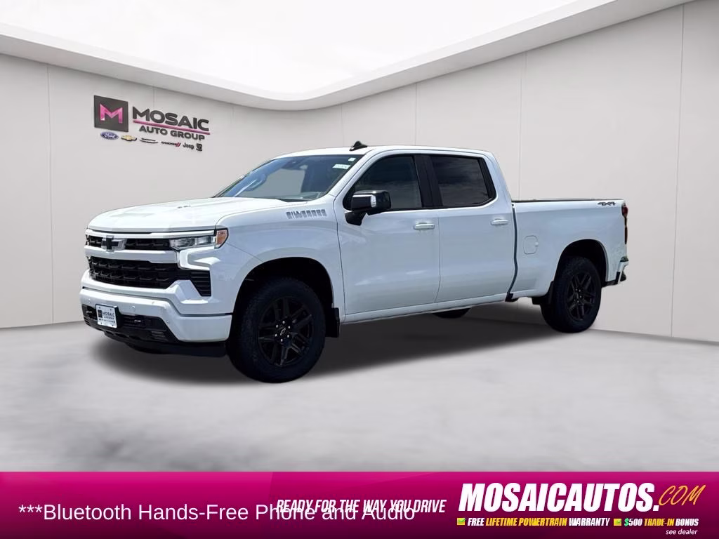 2026 Summit White Chevrolet Silverado 1500 RST 4X4 Truck