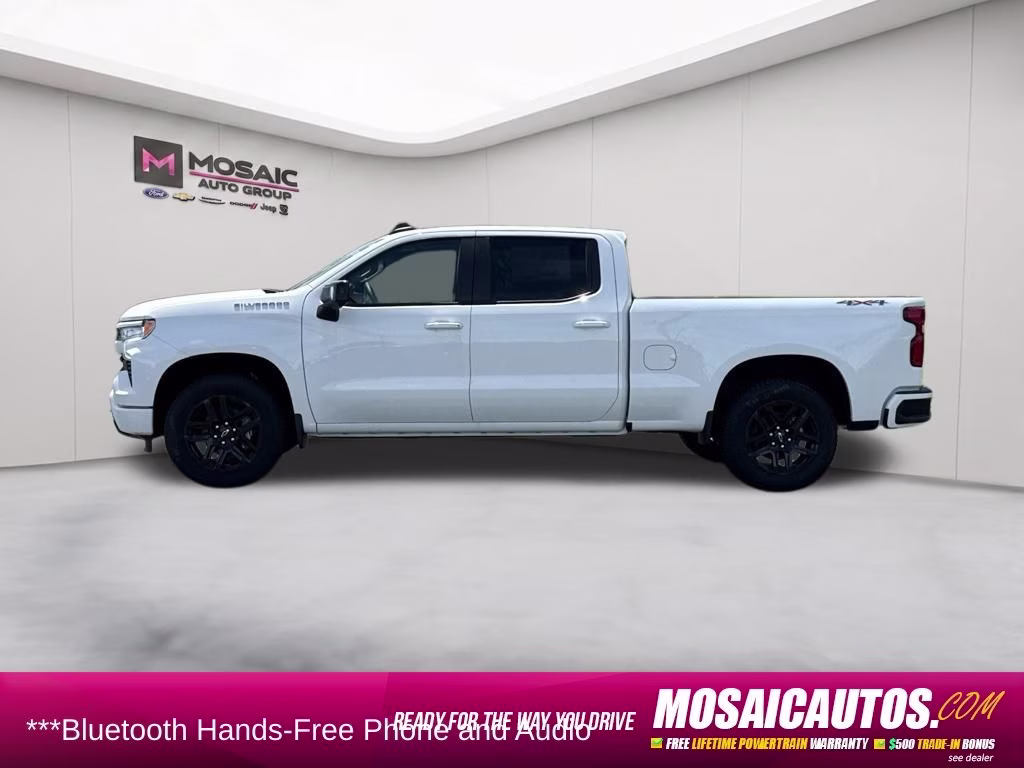 2026 Summit White Chevrolet Silverado 1500 RST 4X4 Truck