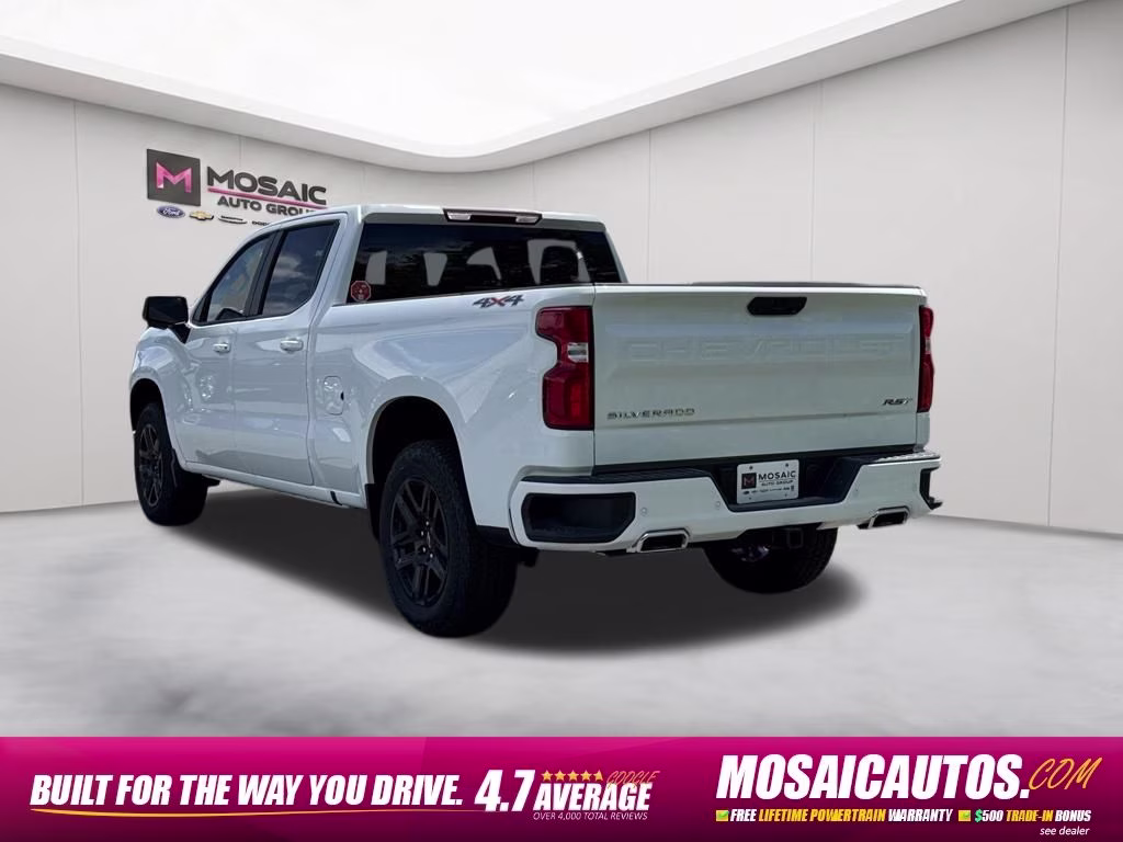 2026 Summit White Chevrolet Silverado 1500 RST 4X4 Truck