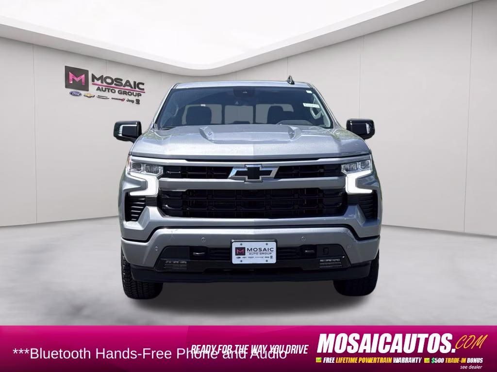 2026 Sterling Gray Metallic Chevrolet Silverado 1500 RST 4X4 Truck