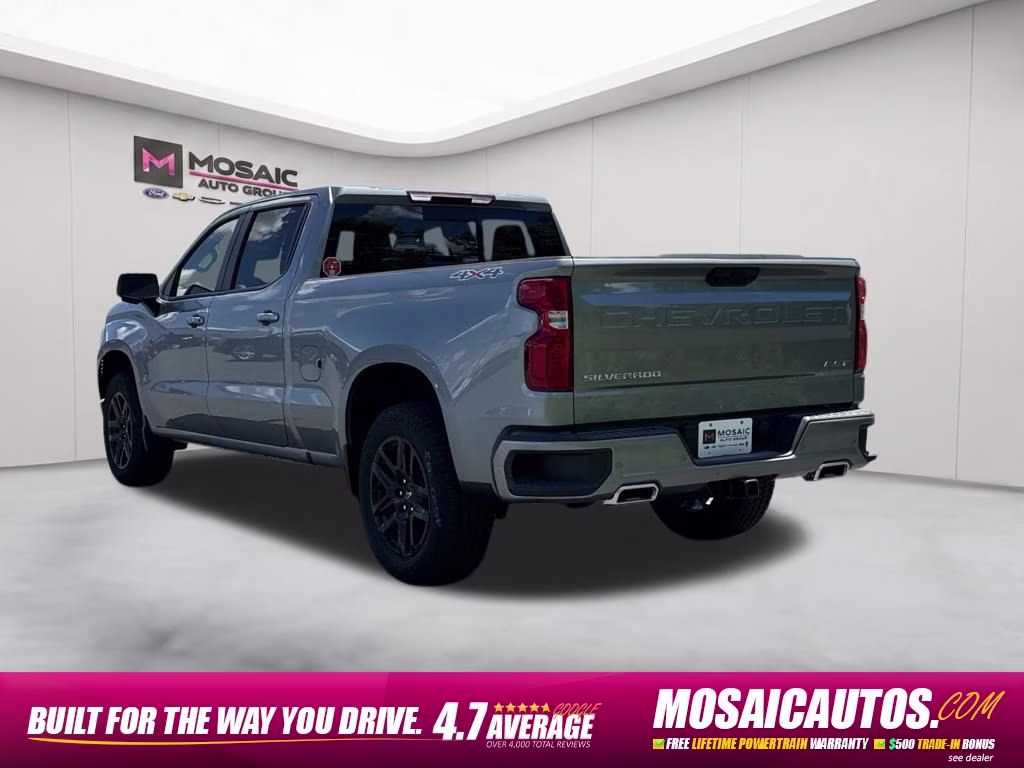 2026 Sterling Gray Metallic Chevrolet Silverado 1500 RST 4X4 Truck