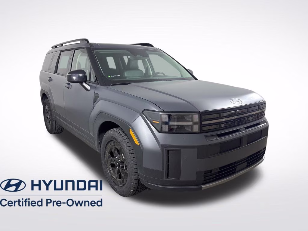 2025 Ecotronic Gray Matte Hyundai Santa Fe XRT AWD SUV