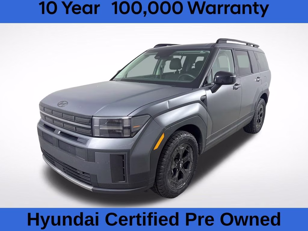 2025 Ecotronic Gray Matte Hyundai Santa Fe XRT AWD SUV