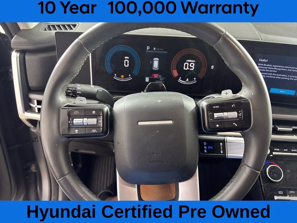 2025 Ecotronic Gray Matte Hyundai Santa Fe XRT AWD SUV