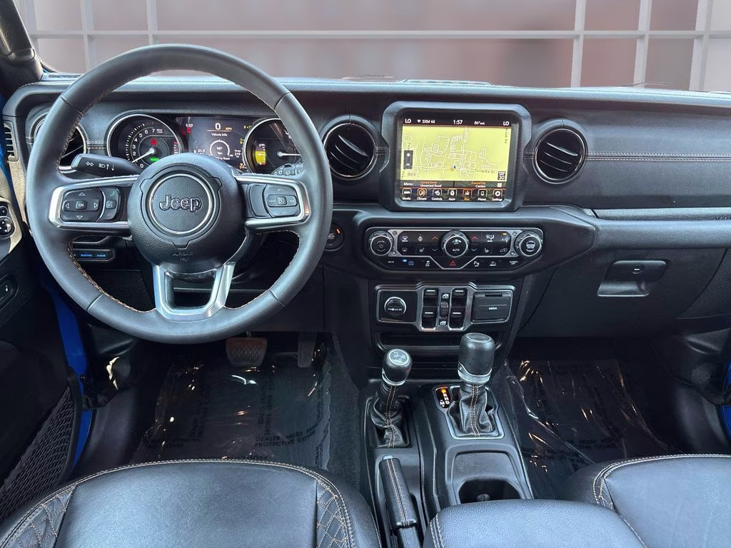2023 Hydro Blue Pearl Coat Jeep Wrangler High Altitude 4xe 4X4 SUV
