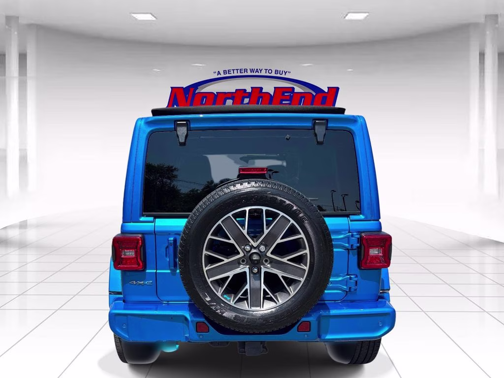 2023 Hydro Blue Pearl Coat Jeep Wrangler High Altitude 4xe 4X4 SUV