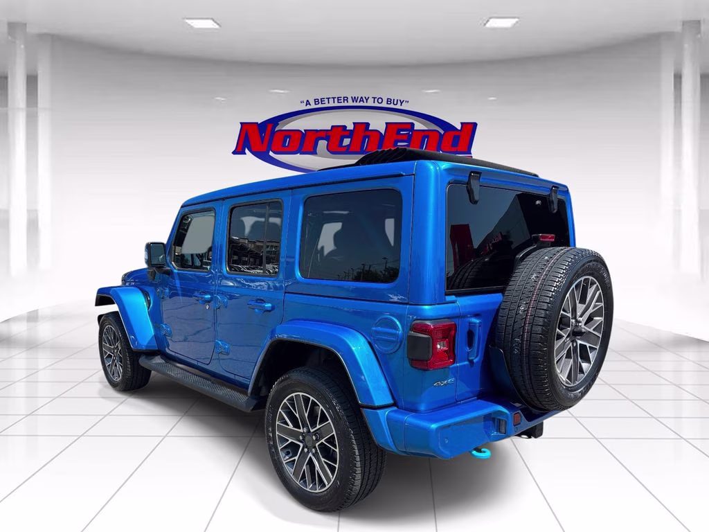 2023 Hydro Blue Pearl Coat Jeep Wrangler High Altitude 4xe 4X4 SUV