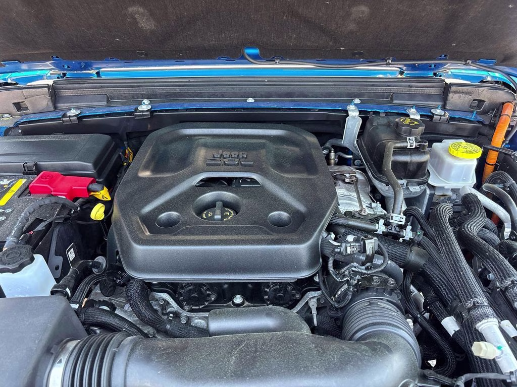 2023 Hydro Blue Pearl Coat Jeep Wrangler High Altitude 4xe 4X4 SUV