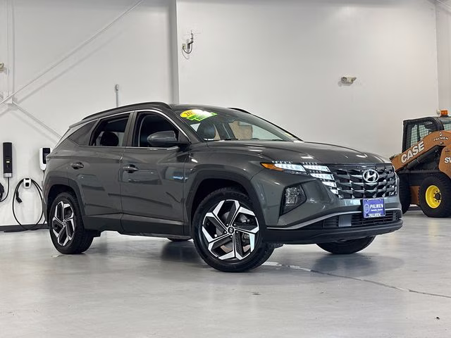 2023 Amazon Gray Hyundai Tucson SEL AWD SUV