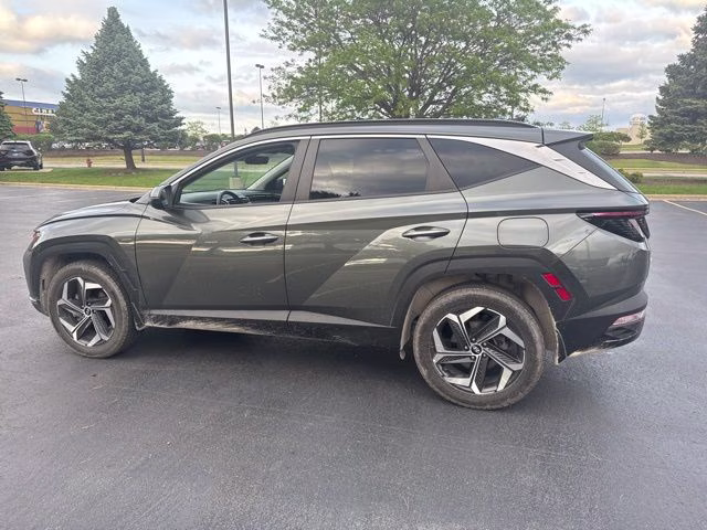 2023 Amazon Gray Hyundai Tucson SEL AWD SUV