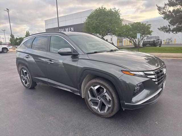 2023 Amazon Gray Hyundai Tucson SEL AWD SUV