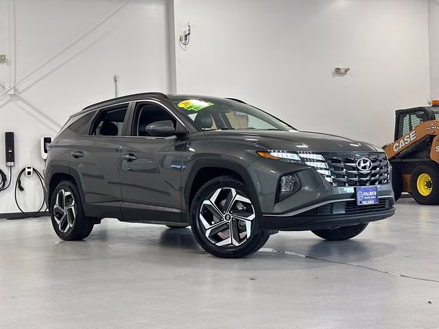 2023 Amazon Gray Hyundai Tucson SEL AWD SUV